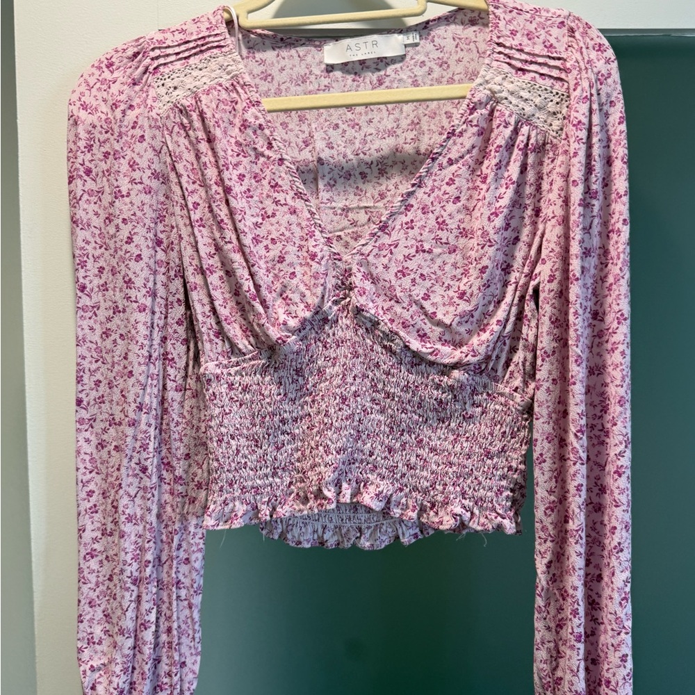 ASTR Floral Top